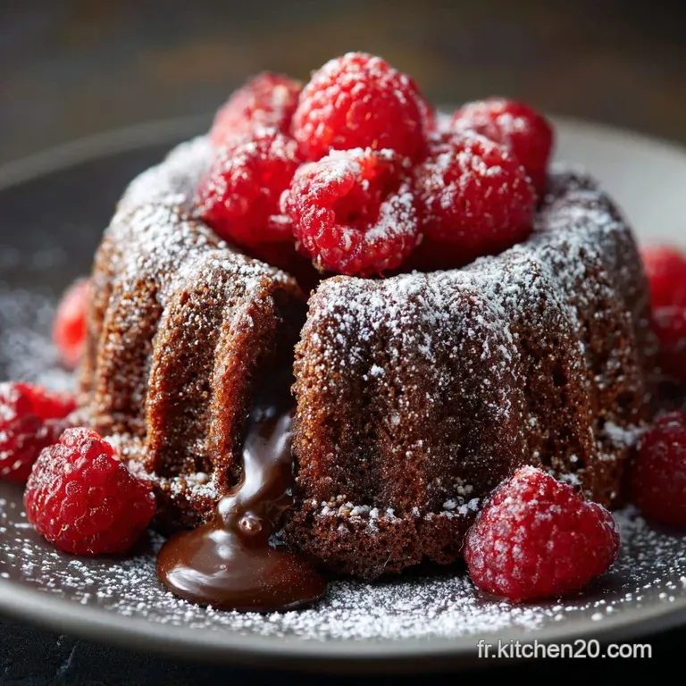 G&acirc;teau au chocolat sans sucre et framboises L&Eacute;l&eacute;gance Fondante Z&eacute;ro Sucre Ajout&eacute;