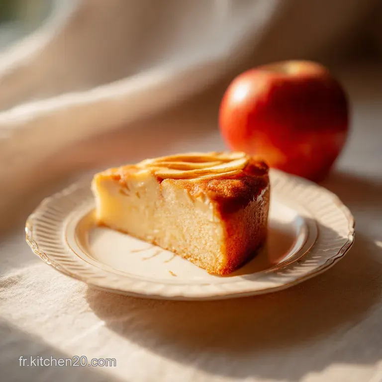 G&acirc;teau Invisible aux Pommes : Fondant et Stratifi&eacute;