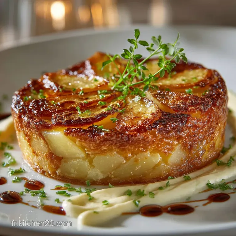 G&acirc;teau Invisible Aux Pommes De Terre Et Comt&eacute; La Recette Sal&eacute;e Alpine presentation