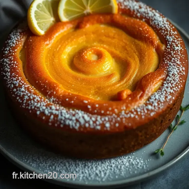 G&acirc;teau Minute Aux 3 Yaourts: Le Moelleux Sans Chichi presentation