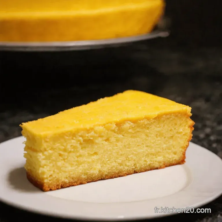 G&acirc;teau Renvers&eacute; &Agrave; Lananas Soleil En Bouche presentation