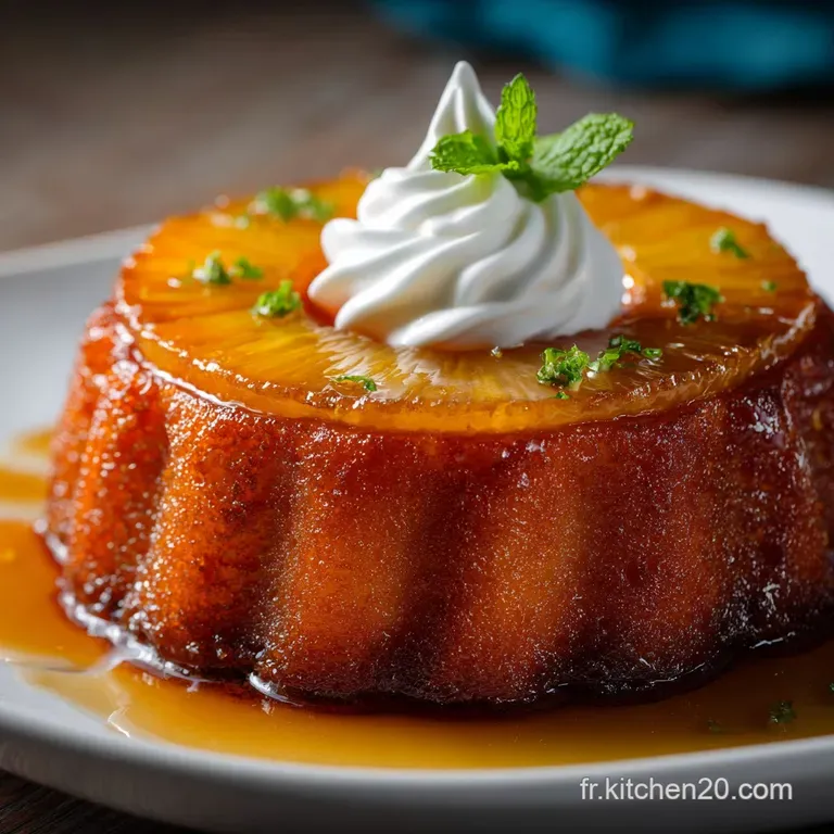 G&acirc;teau &agrave; lAnanas Renvers&eacute; Caram&eacute;lis&eacute; La Recette Ultime du Chef