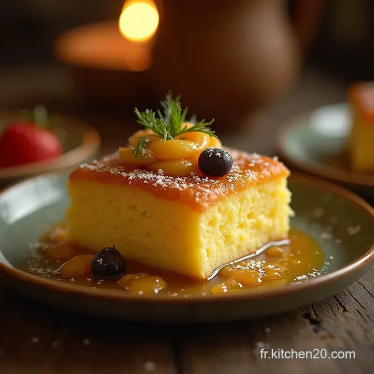Le G&acirc;teau Au Yaourt Du Dimanche Moelleux Inratable &Agrave; Lhuile Dolive Douce presentation