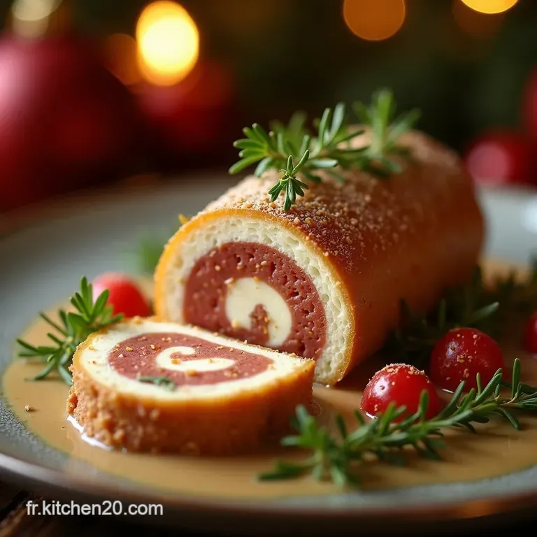 La G&eacute;noise Roulade Miracle Base Souple Et Infaillible Pour Votre B&ucirc;che De No&euml;l presentation