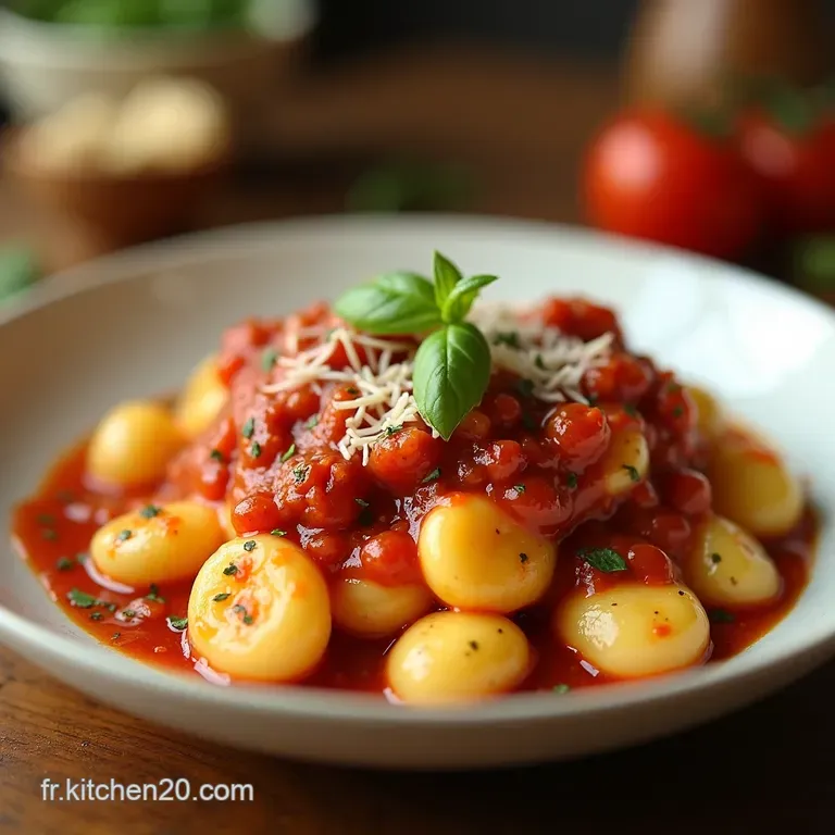 Gnocchis De Pomme De Terre Simplissimes presentation