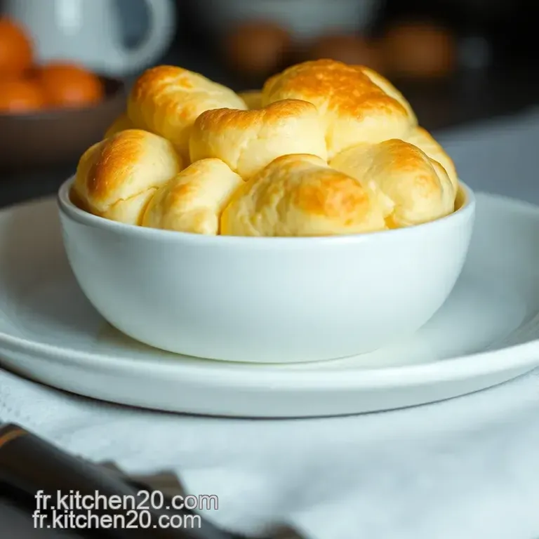Goug&egrave;res Savoureuses : Petits Choux Au Fromage presentation