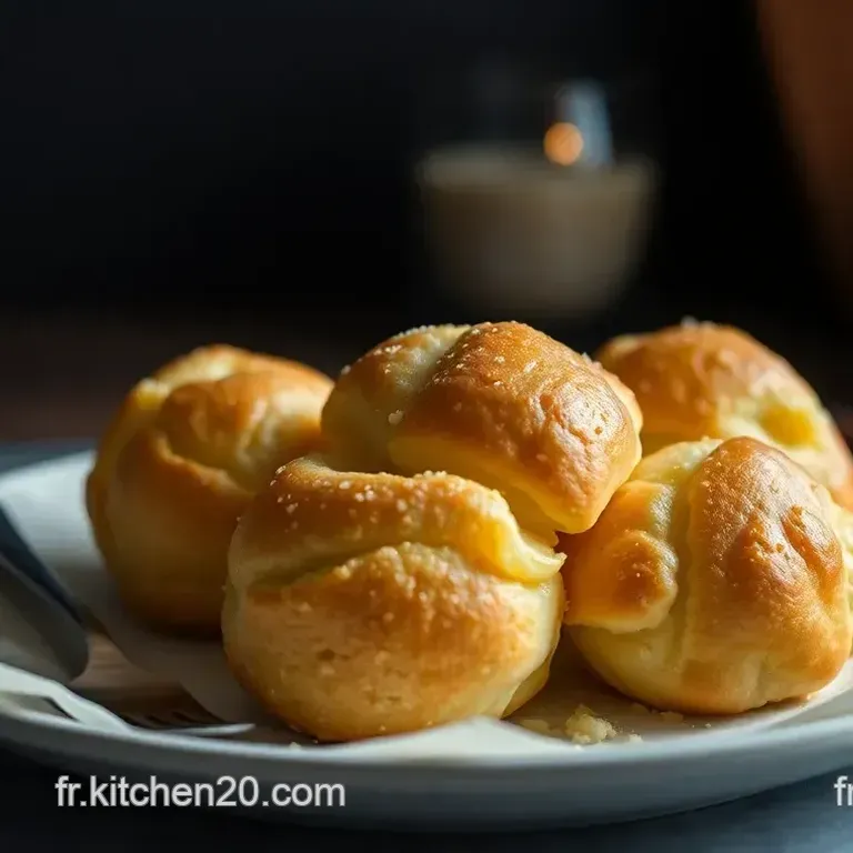Goug&egrave;res Savoureuses : Petits Choux au Fromage