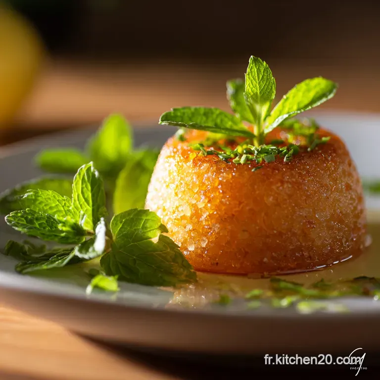 Granit&eacute; de Th&eacute; &agrave; la Menthe et Citron Le Secret dune Boisson Glac&eacute;e D&eacute;salt&eacute;rante