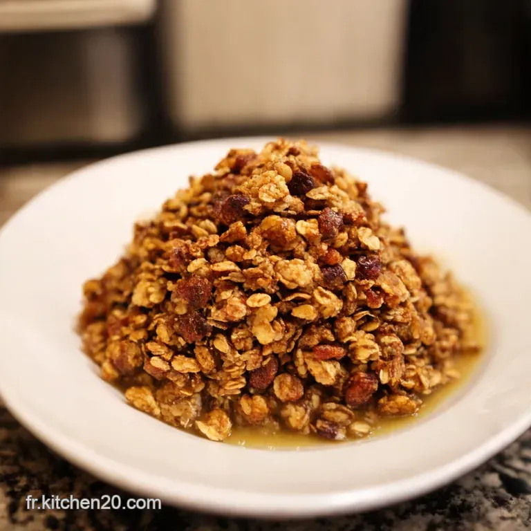 Granola Croustillant &Agrave; Lokara presentation