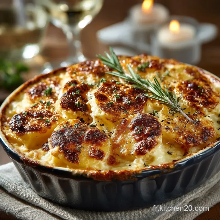 Le Gratin Dauphinois Ultime Une Symphonie De Cr&egrave;me Ail Et Pommes De Terre Croustillantes presentation