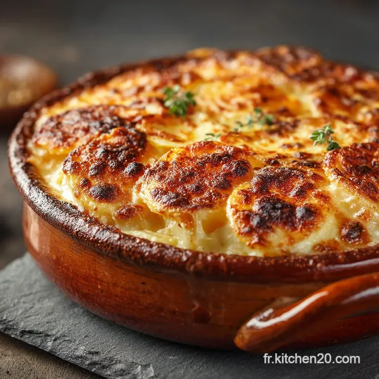 Le Gratin Dauphinois Ultime Une Symphonie de Cr&egrave;me Ail et Pommes de Terre Croustillantes
