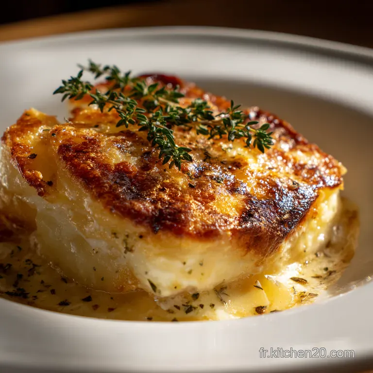 Gratin Dauphinois Cr&egrave;me Fondante presentation