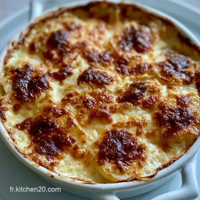 Gratin Dauphinois Individuel : Onctueux