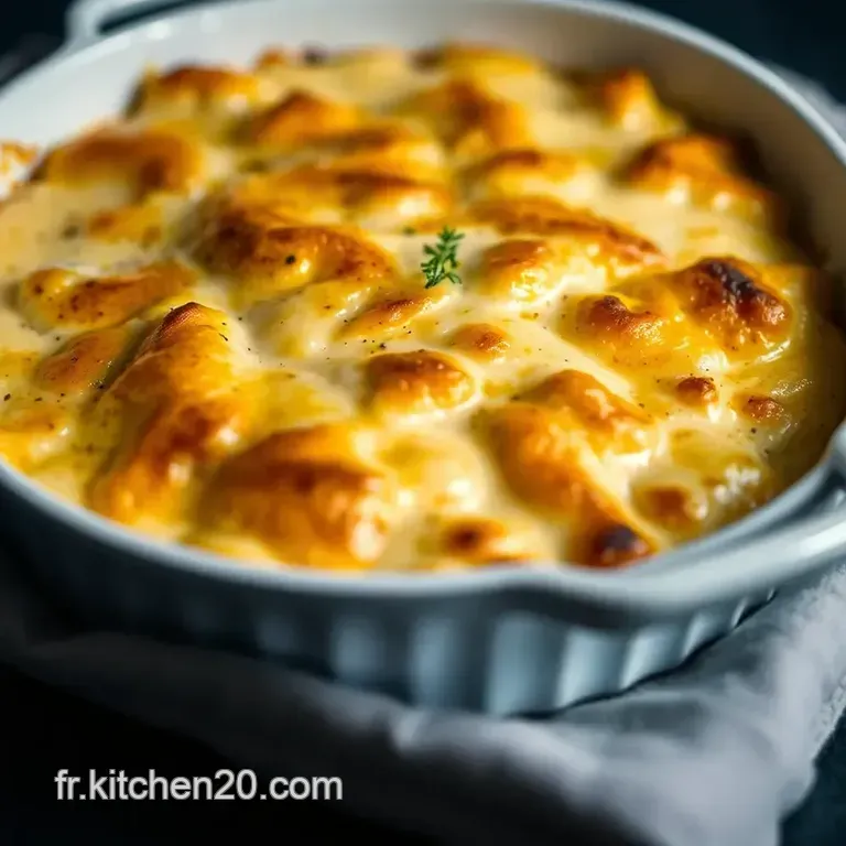 Gratin De Choux-Fleur &Agrave; La B&eacute;chamel presentation