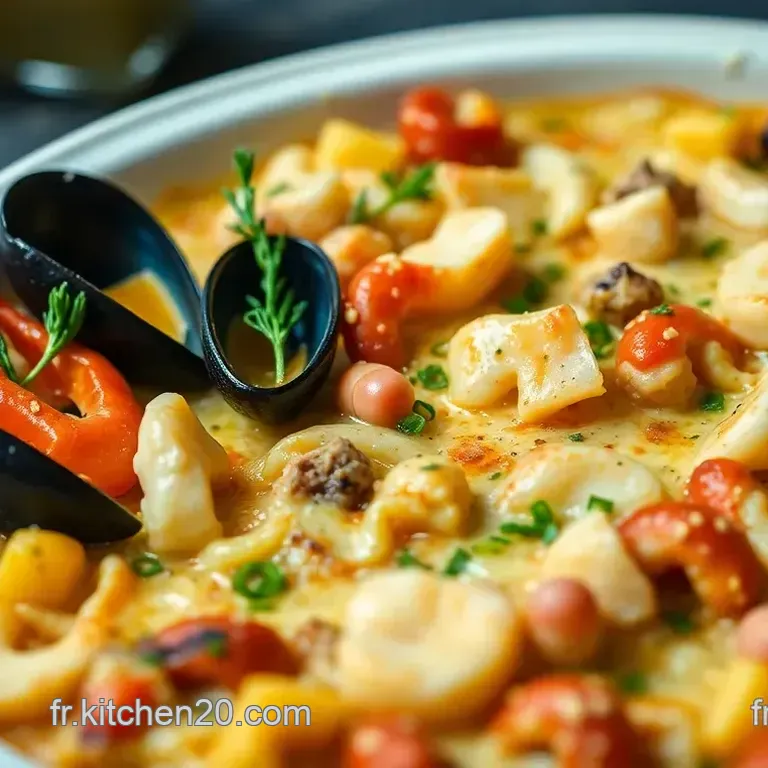 Gratin de Fruits de Mer &agrave; la Fran&ccedil;aise