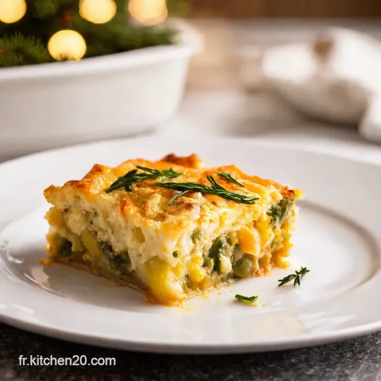 Gratin Festif Aux Trois L&eacute;gumes Dhiver presentation