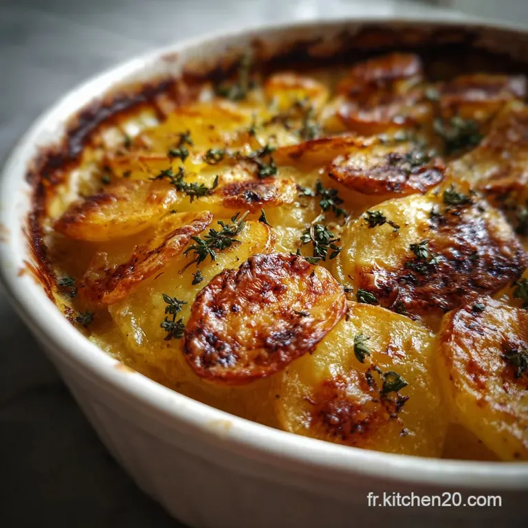 Gratin Pommes De Terre Fondant