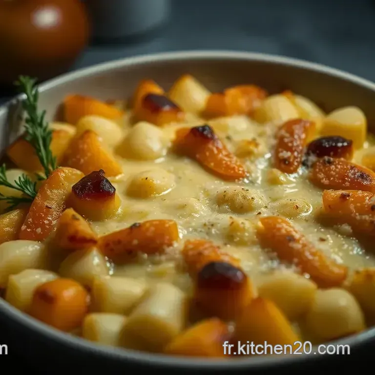 Gratin Savoureux de Chou-Fleur et Pommes de Terre
