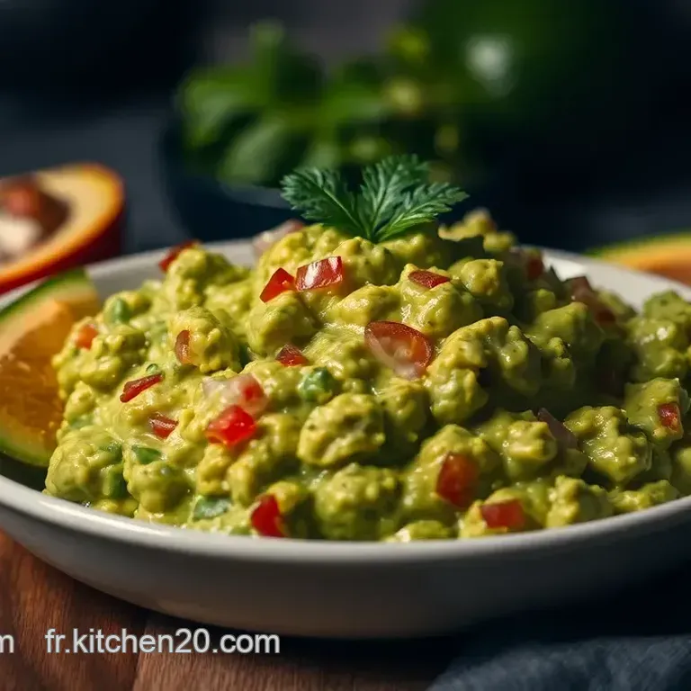 Guacamole Authentique : Un Ap&eacute;ro Mexicain Irr&eacute;sistible