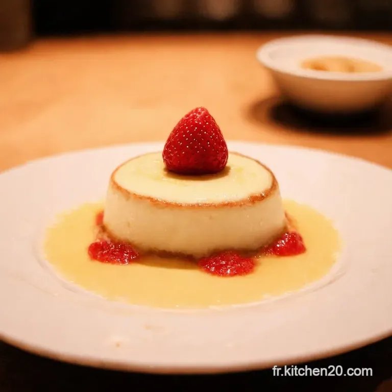 &Icirc;le Flottante Un Dessert Nuageux &Agrave; La Cr&egrave;me Anglaise presentation