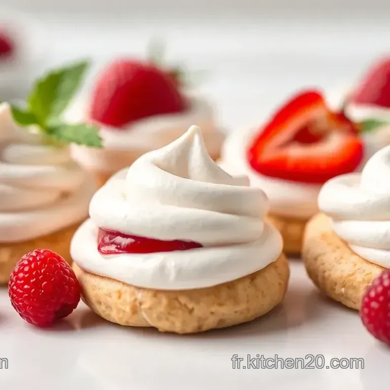 Individual Pavlovas aux Fruits Rouges