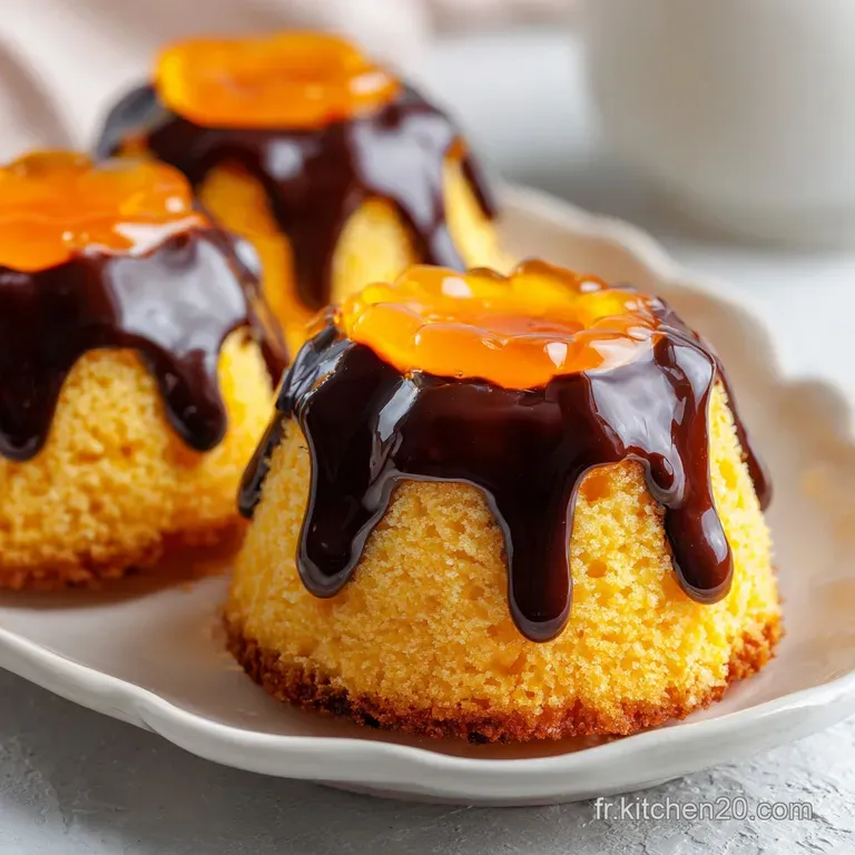 Jaffa Cakes Maison Parfaits: Base Nuageuse