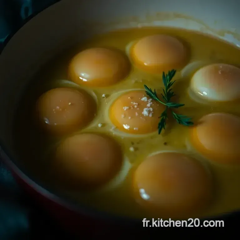 L art De La Cuisson De L oeuf Parfait presentation