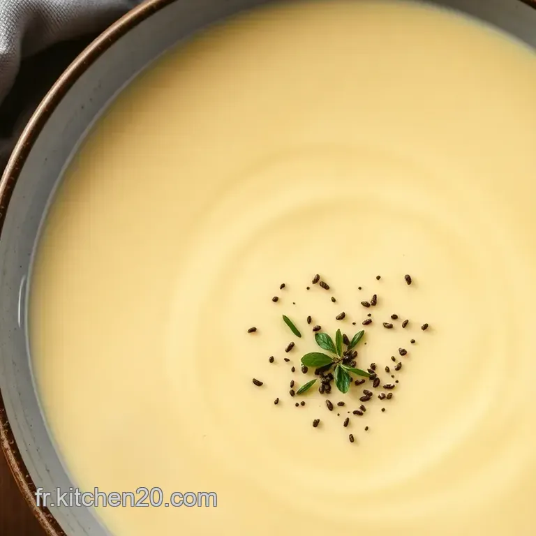 La Sauce B&eacute;chamel Traditionnelle Parfaite presentation