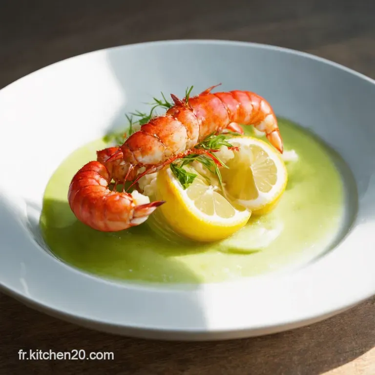 Langouste Royale au Safran et Citron Vert
