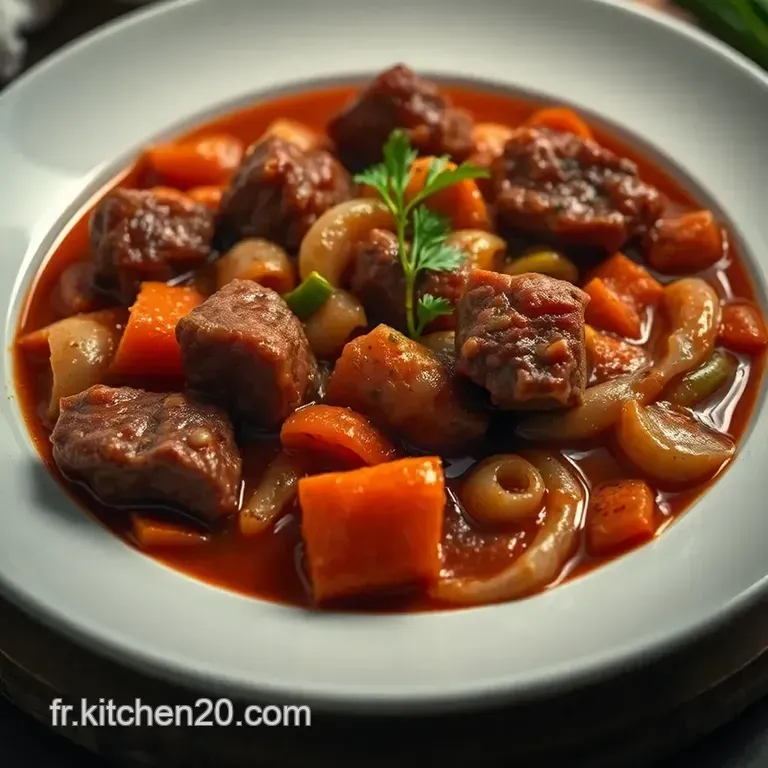 Langue De B&oelig;uf &Agrave; La Sauce Piquante : La Tradition R&eacute;invent&eacute;e presentation