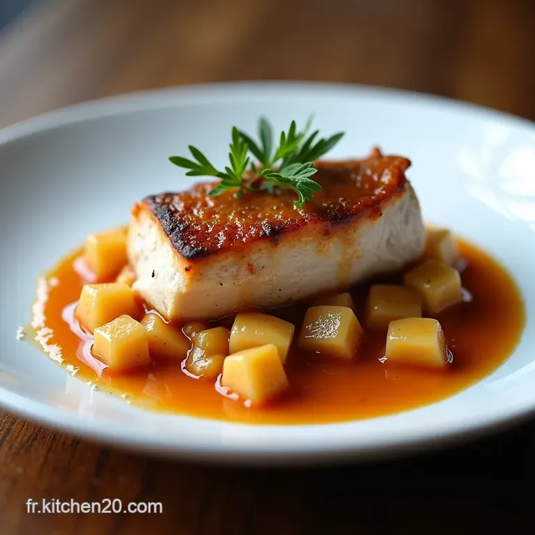 Langue de Porc Sauce Charcuti&egrave;re Bistro R&eacute;invent&eacute;