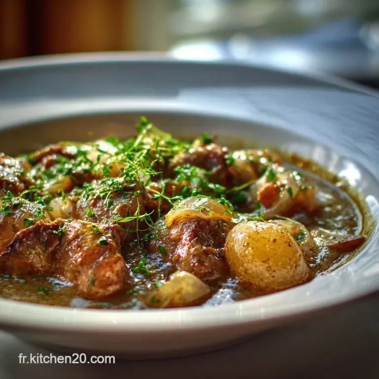 Lapin &agrave; la moutarde : Le Classique Bourguignon