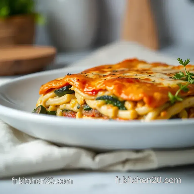 Lasagne De L&eacute;gumes &Agrave; La Proven&ccedil;ale presentation