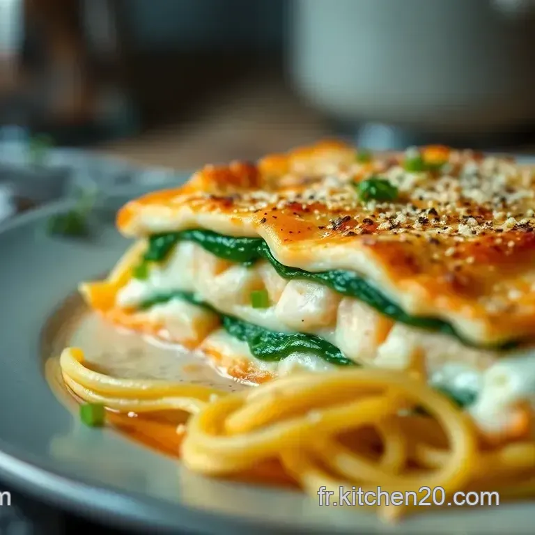 Lasagne de Saumon aux &Eacute;pinards et Ricotta