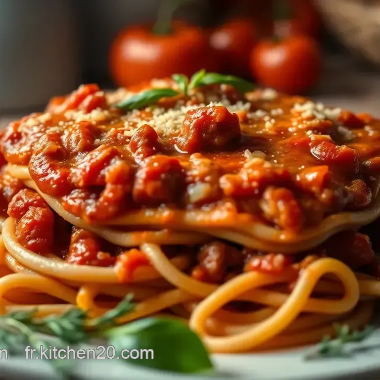 Lasagne Traditionnelle &agrave; la Bolognaise