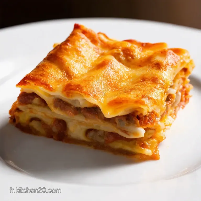 Lasagnes au Four Traditionnelles Un Voyage en Italie