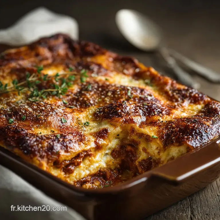 Lasagnes Authentiques Sans B&eacute;chamel Le Secret De La Ricotta presentation
