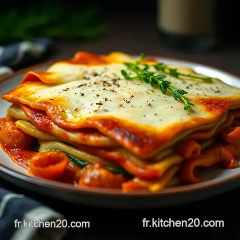 Lasagnes Saumon &Eacute;pinards : Un Voyage Gourmand presentation