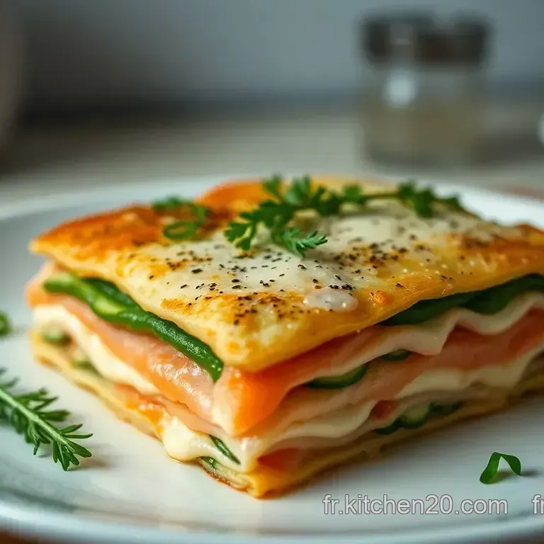 Lasagnes Saumon &Eacute;pinards : Un Voyage Gourmand