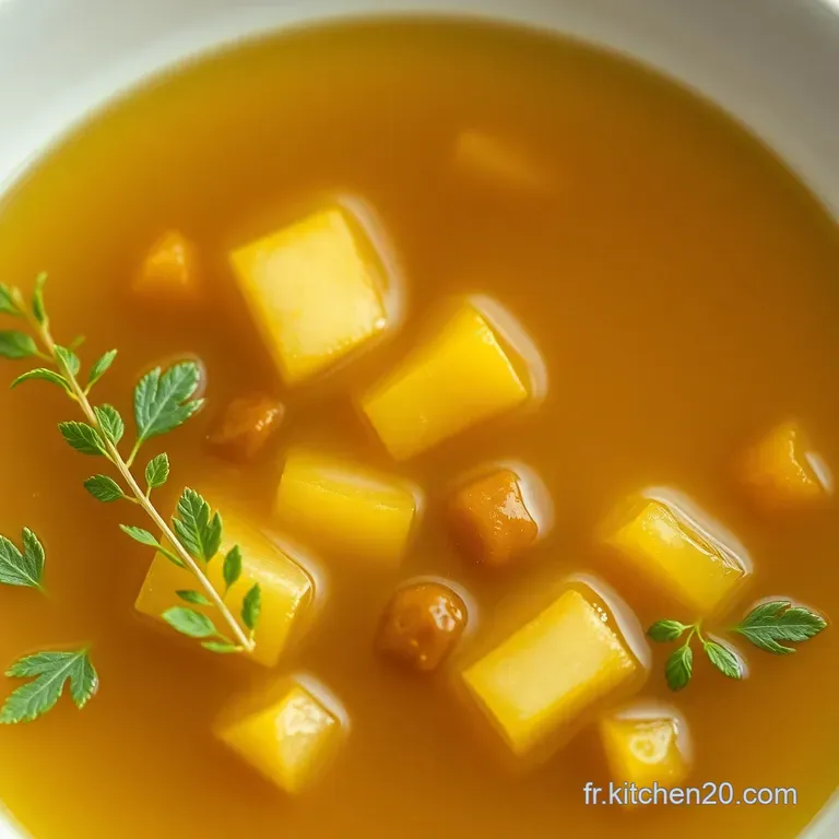 Le Bouillon De M&eacute;m&eacute;: a Nourishing French Chicken Broth (With a Secret!) presentation