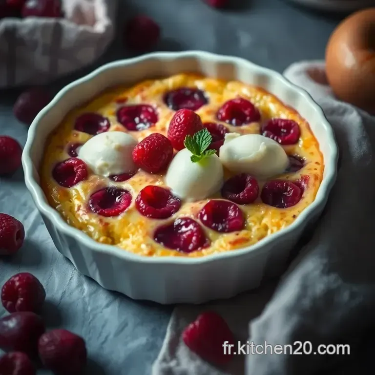 Le Clafoutis Aux Cerises De Cyril: a Cherry Dream presentation