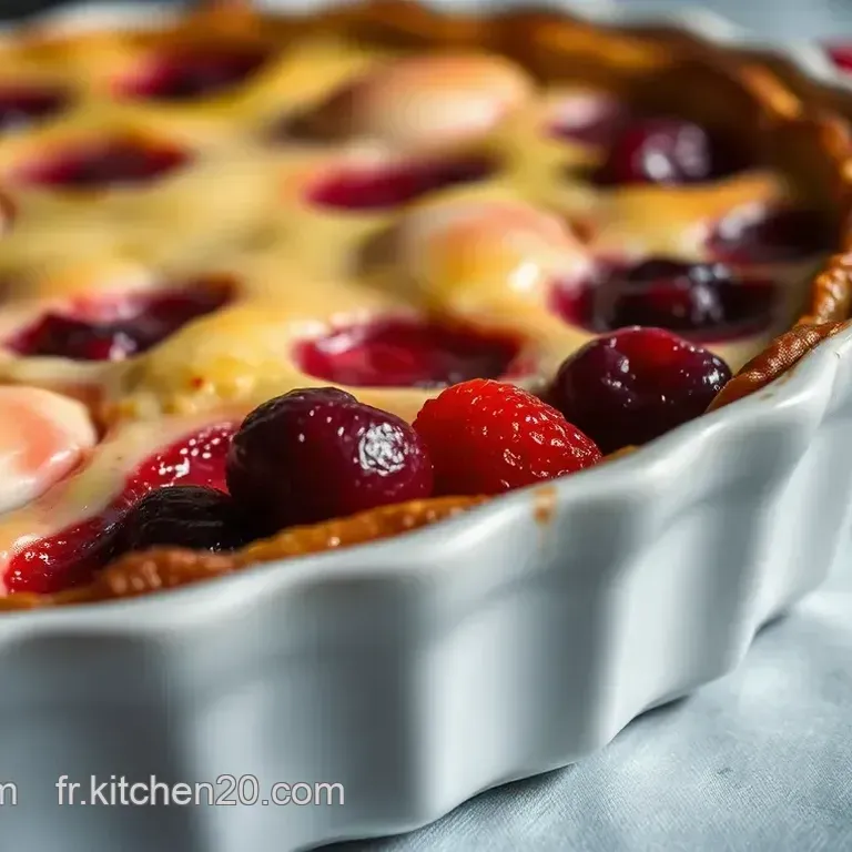 Le Clafoutis aux Cerises de Cyril: A Cherry Dream