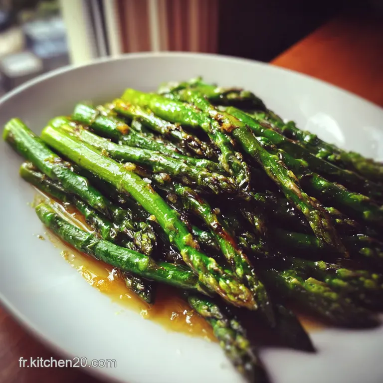 Le Croquant Parfait Asperges Vertes Grill&eacute;es Finition Citron Huile dOlive