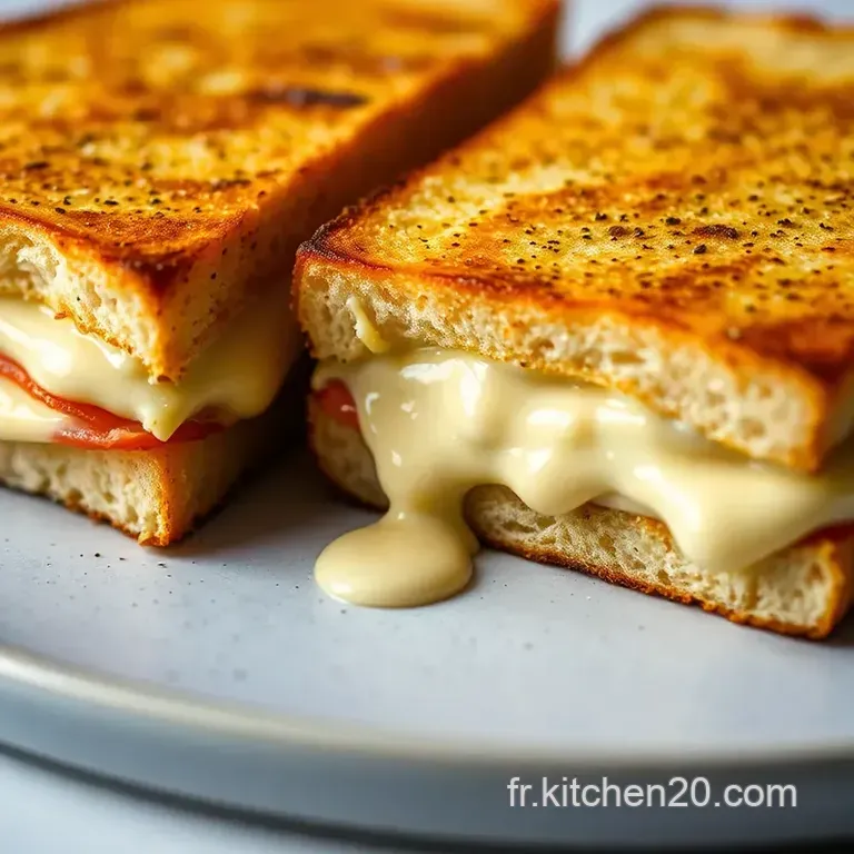 Le Croque Monsieur Parfait: a B&eacute;chamel Dream presentation