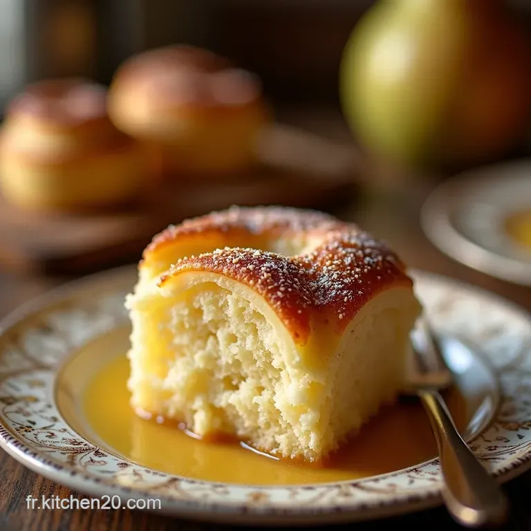 Le Doux Rendezvous G&acirc;teau Moelleux Pommes Et Avoine presentation