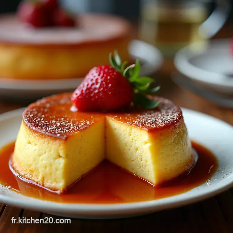 Le Flan Parisien Moelleux dEmmanuel Ryon