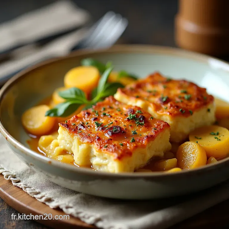 Le Gratin Paysan Viande Hach&eacute;e Savoureuse et Pommes de Terre Fondantes