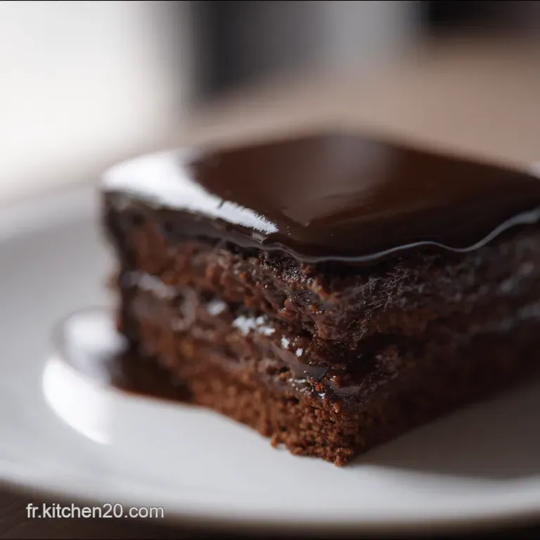 Le Magnifique: G&acirc;teau Anniversaire Chocolat Intense