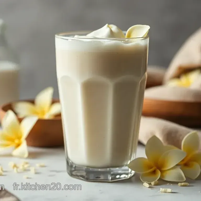 Le Milk-Shake Vanille Divin