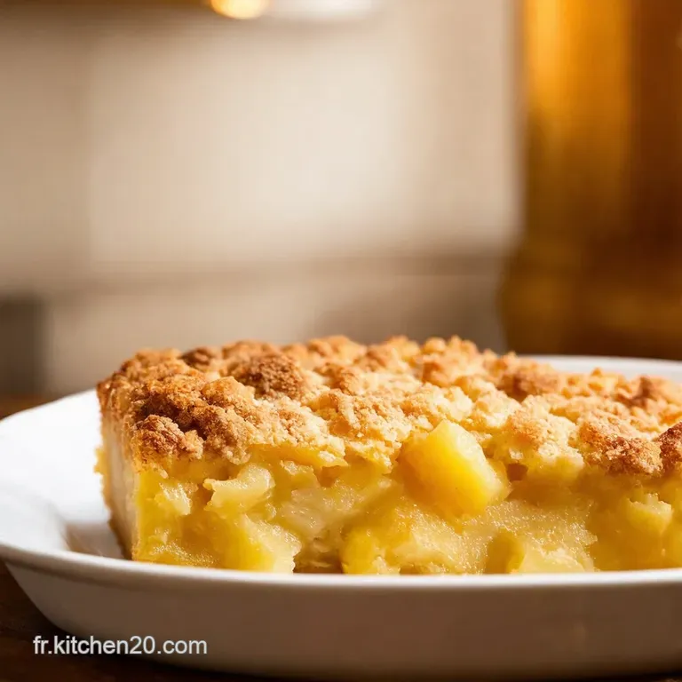 Le Vrai Crumble Aux Pommes De M&eacute;m&eacute; Ginette presentation